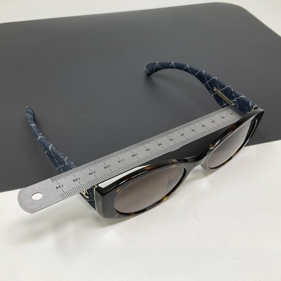 CHANEL 5405-A C 714/S9 Oval Denim Polarized Sunglasses 53 [] 19 140 main image 4